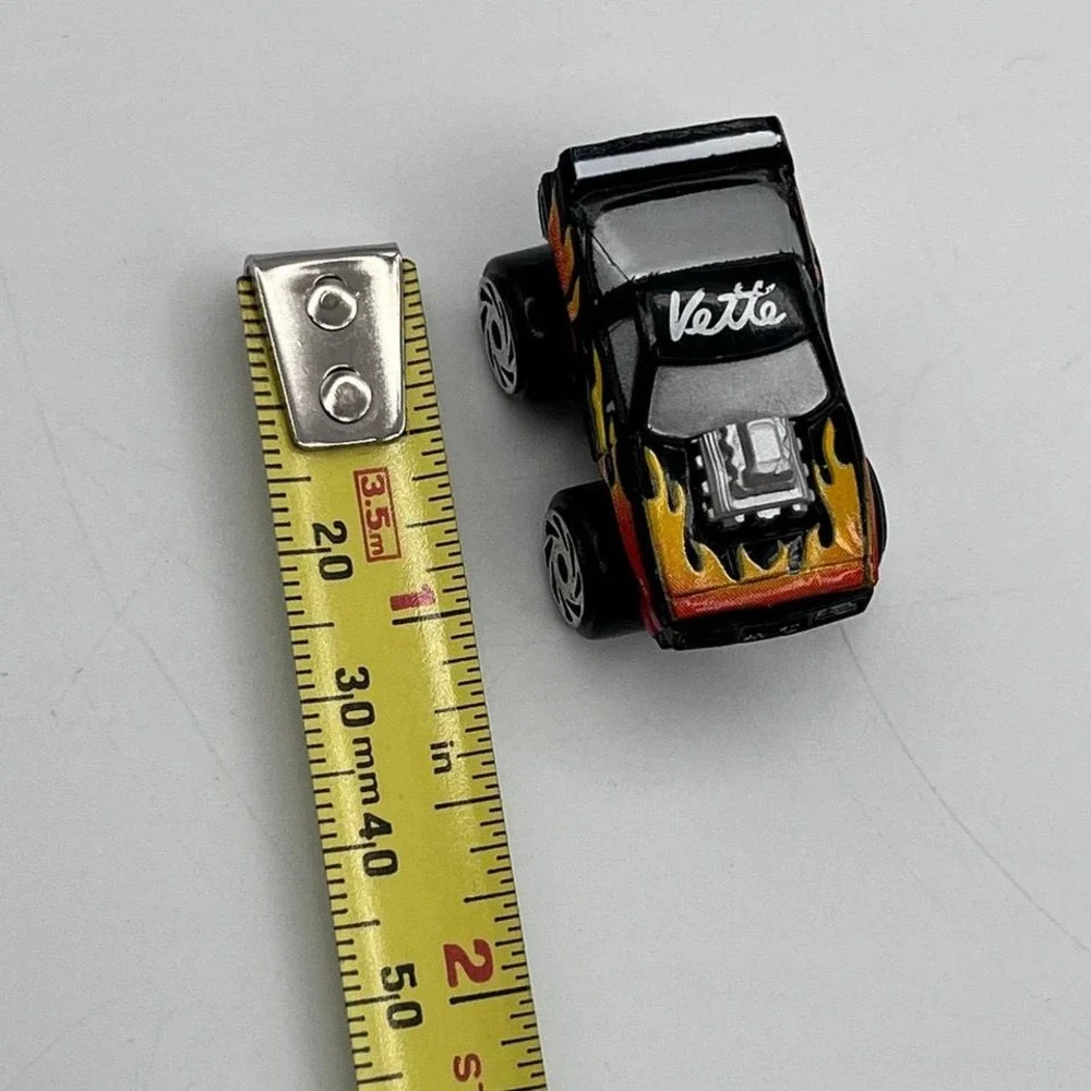 Vintage Road Champs Mini Monster Truck Corvette‎ Black Flames